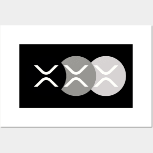 Triple Ripple XRP Posters and Art